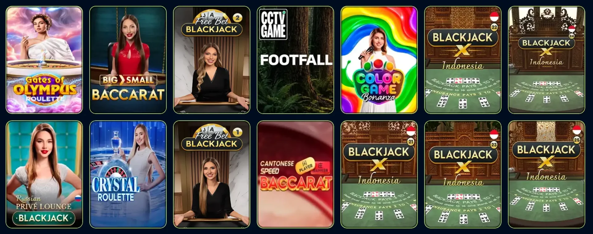 Kingpari Casino Games